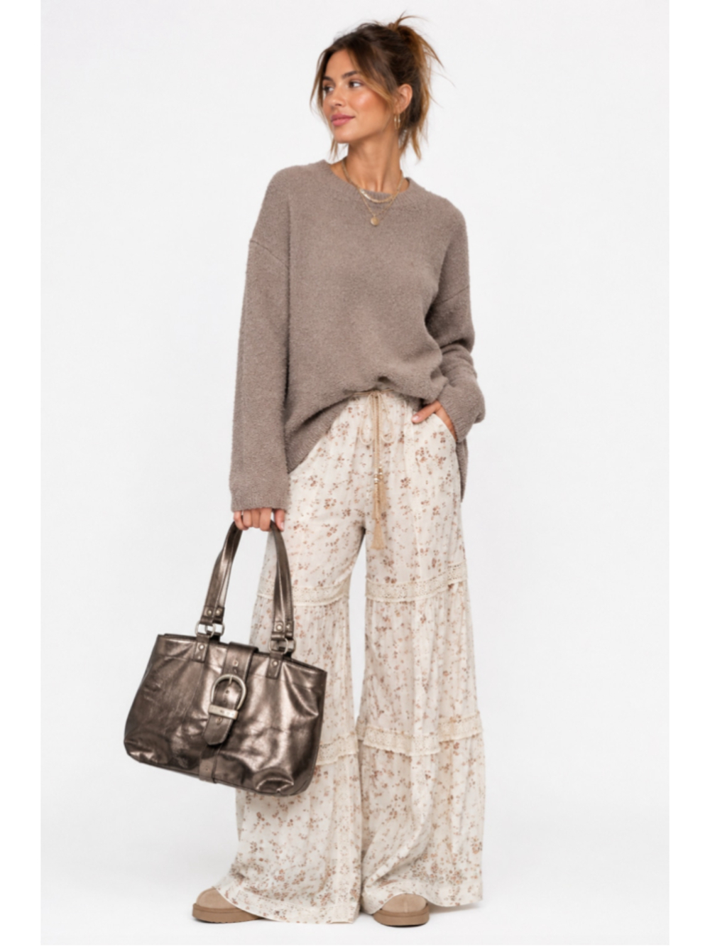 AllSaints Oversized knit Sweater Size M